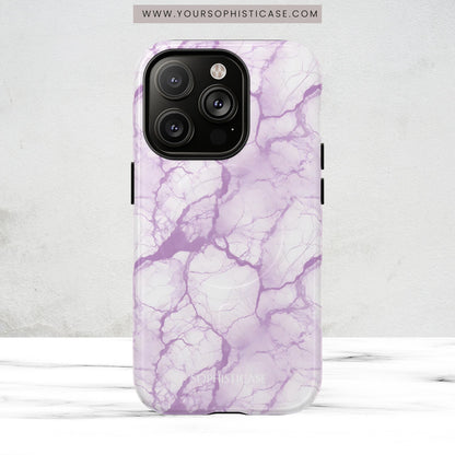 Marble Opulence in Purple - Magsafe Case