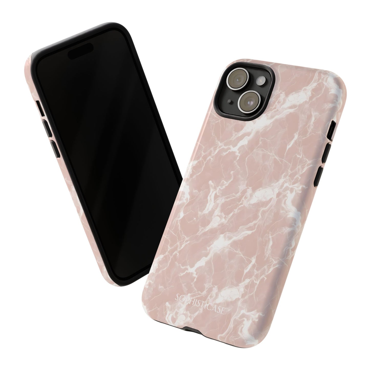 Marble Crush in Neutral Beige - iPhone Case