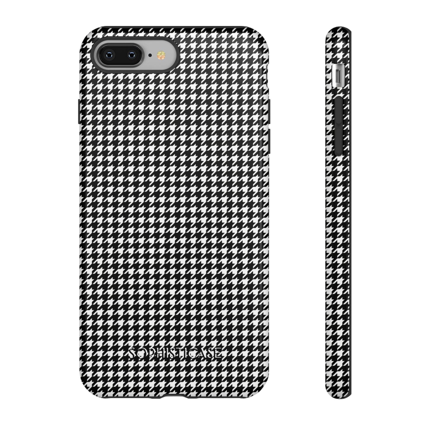 Tough Case - Houndstooth in Black