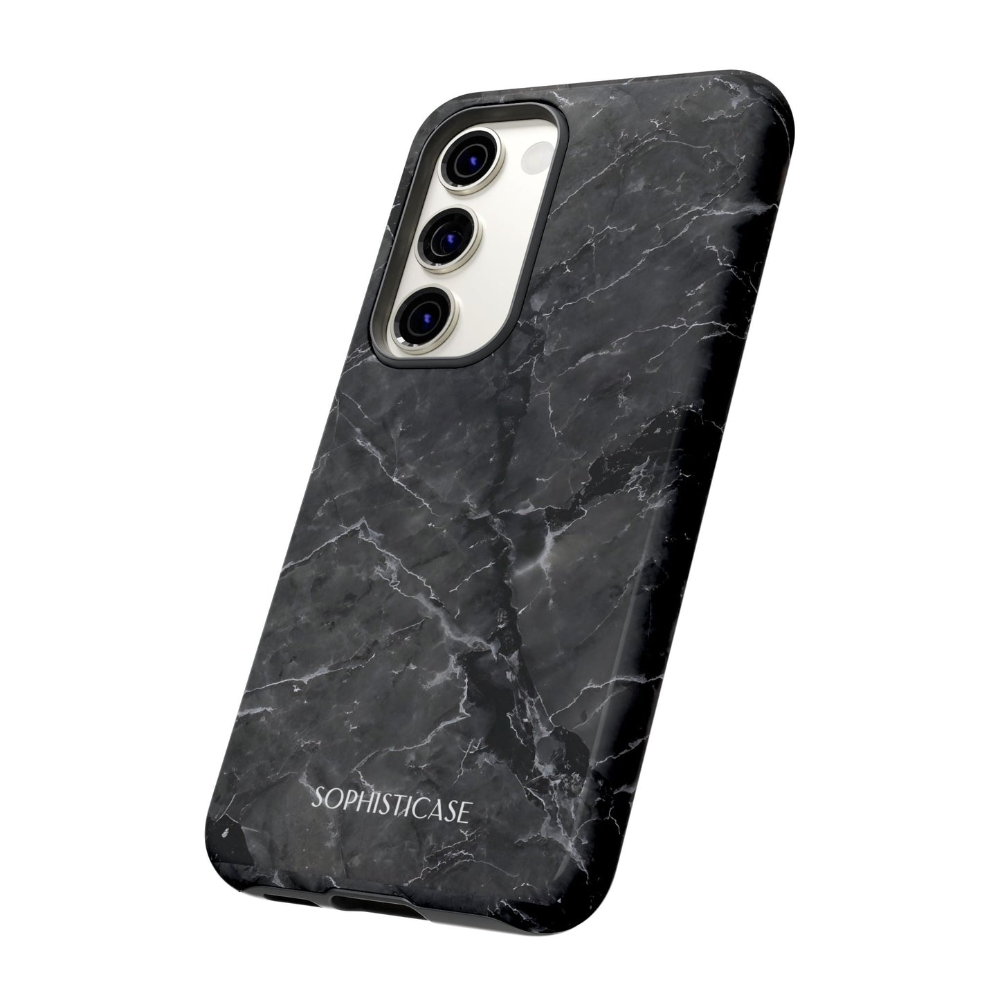 Marble Opulence in Black - iPhone Case, Samsung Galaxy Case, Google Pixel Case
