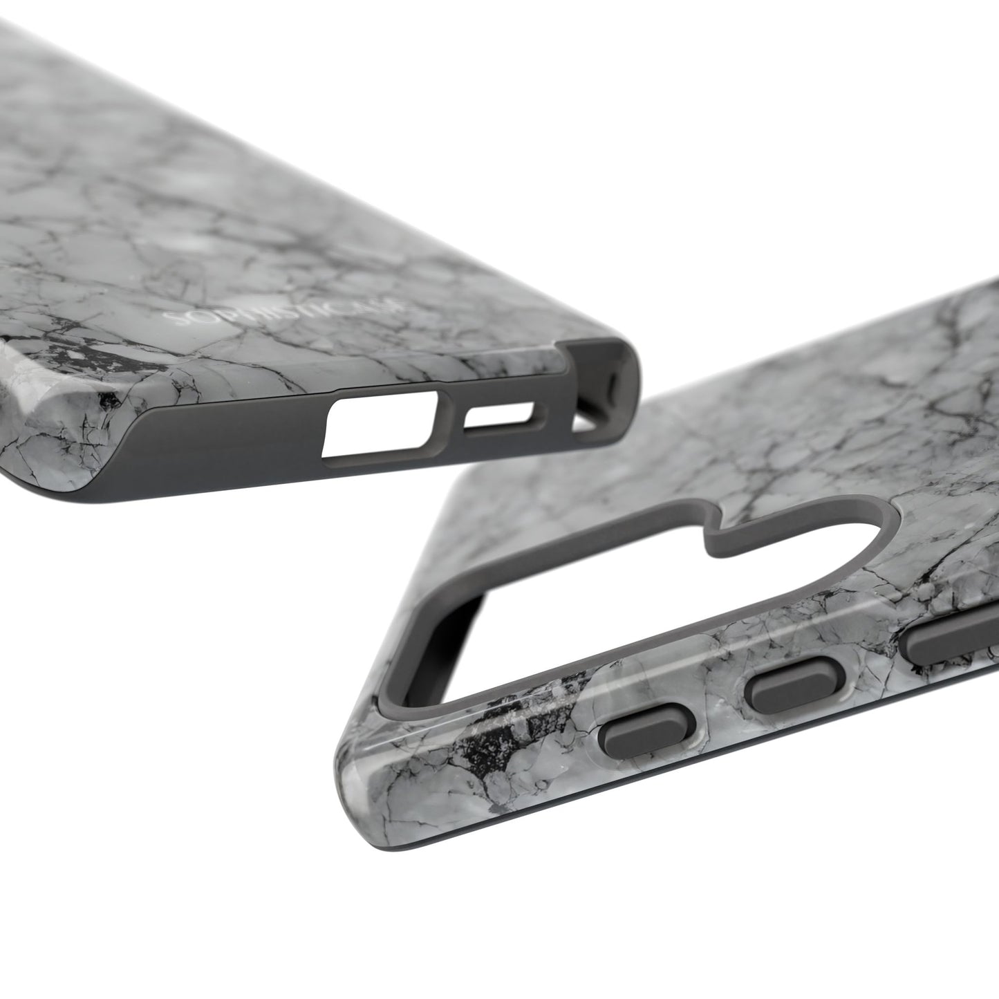 Marble Opulence in Grey - iPhone Case, Samsung Galaxy Case, Google Pixel Case