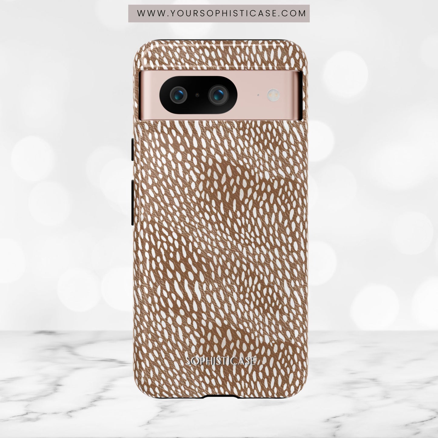 Oh Deer! in Brown- Tough Phone Case