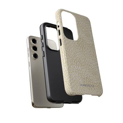 Oh Deer! in Neutral Beige- Tough Phone Case