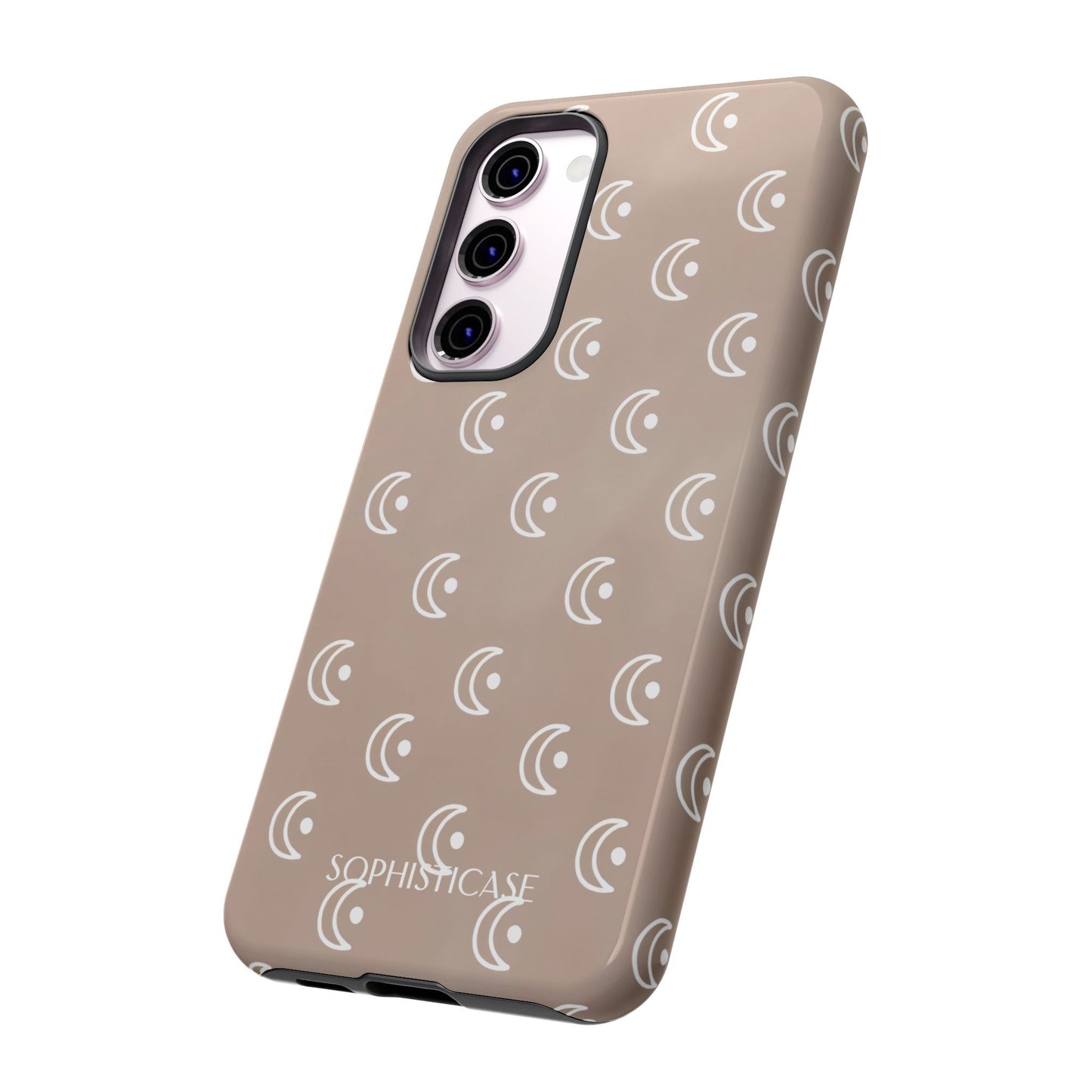 Moon Phase in Boho Brown - Tough Phone Case for Samsung Galaxy