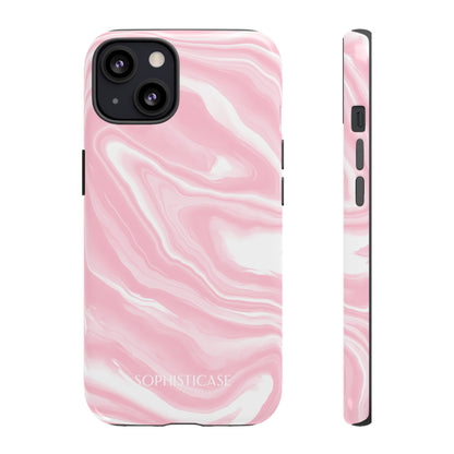 Liquid Dreams in Pink - Drop Proof Phone Case for iPhone