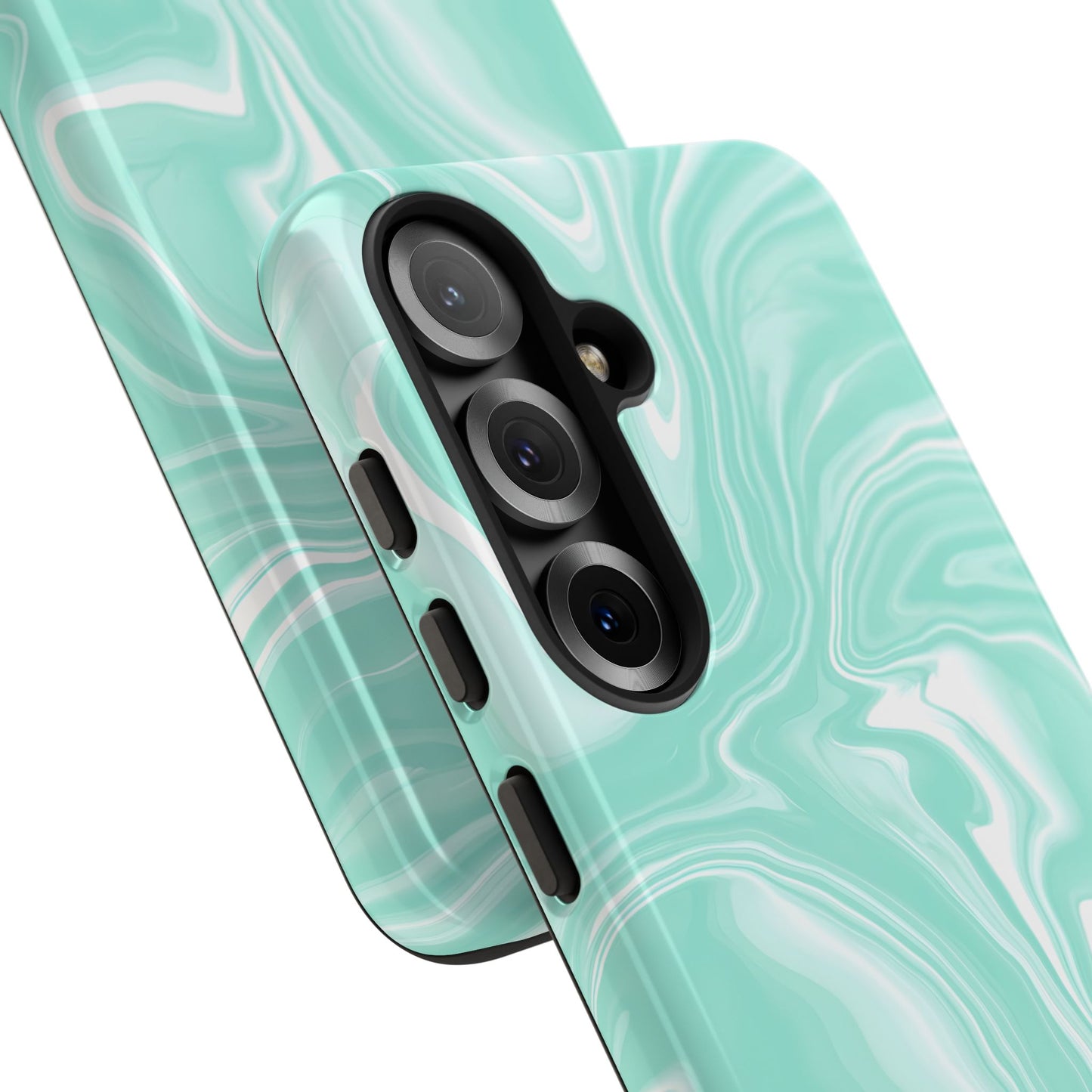 Liquid Dreams in Green - Tough Phone Case