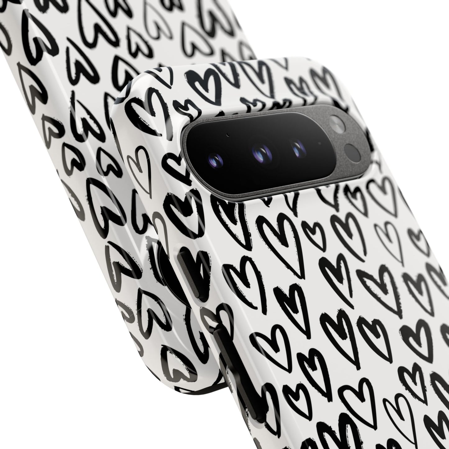 Dark Thoughts in Urban Heart - Tough Phone Case