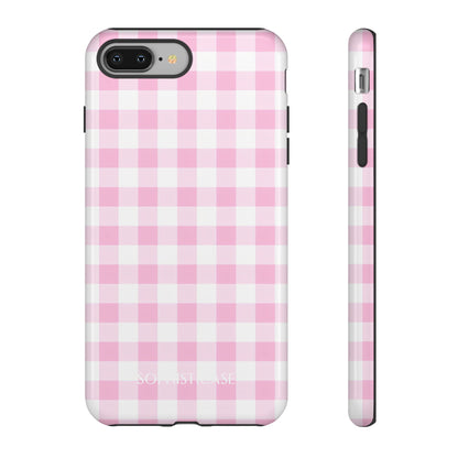 Tough Case - Gingham in Pink