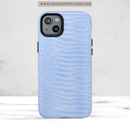 Luxe Leather in Blue - Magsafe Case