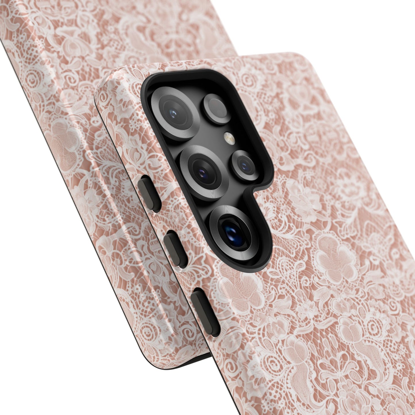 Luxe Lace in Brown - iPhone Case, Samsung Galaxy Case, Google Pixel Case