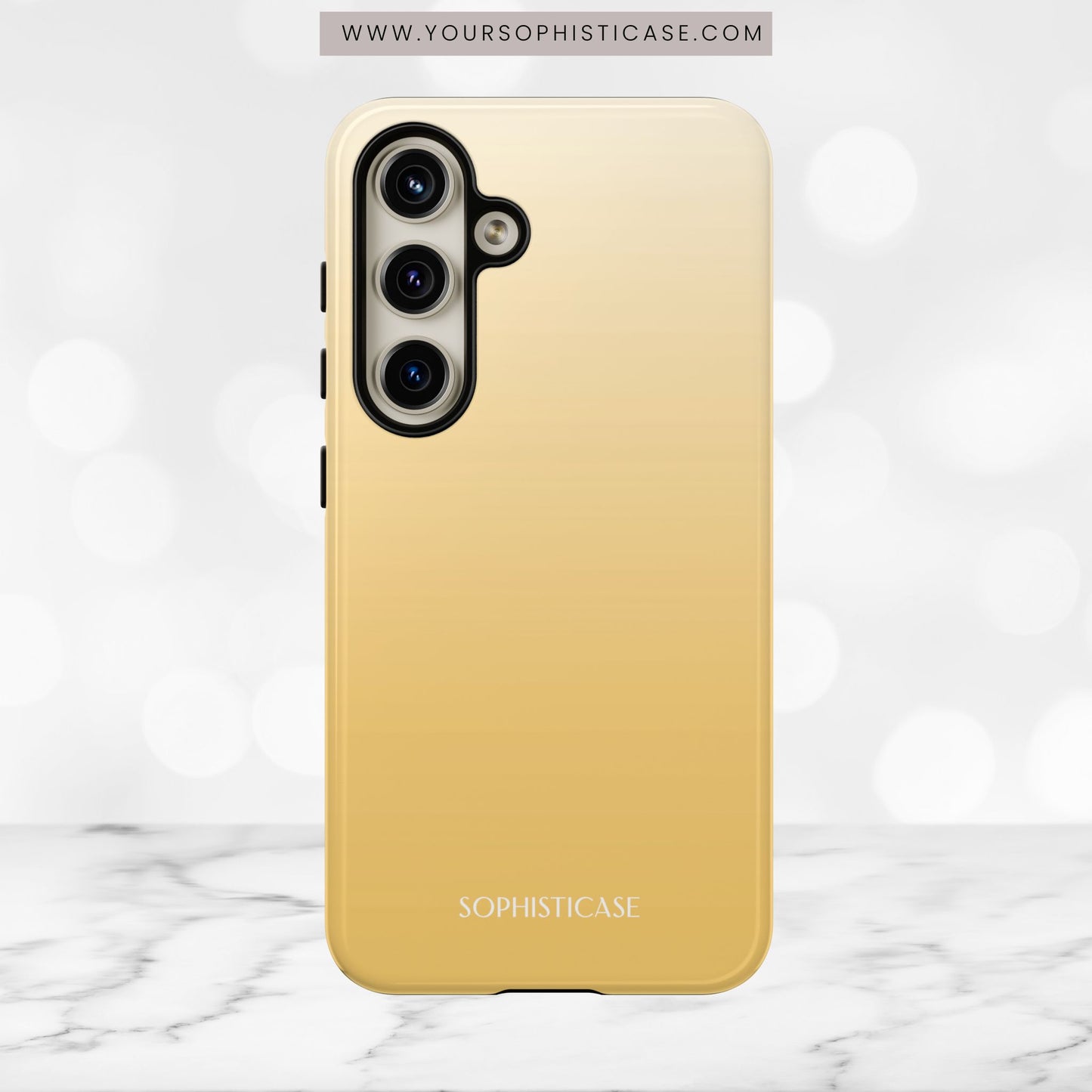 Heavenly in Mustard - Tough Phone Case