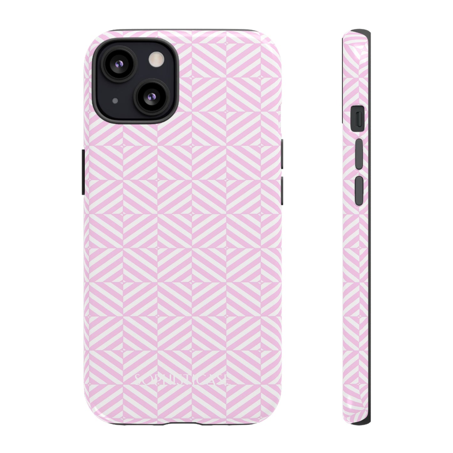 Illusions in Pink - iPhone Case