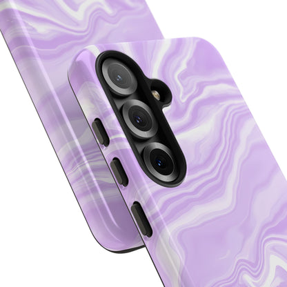 Liquid Dreams in Light Purple - Tough Phone Case