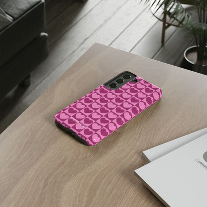 Tough Love in Purple - Tough Phone Case