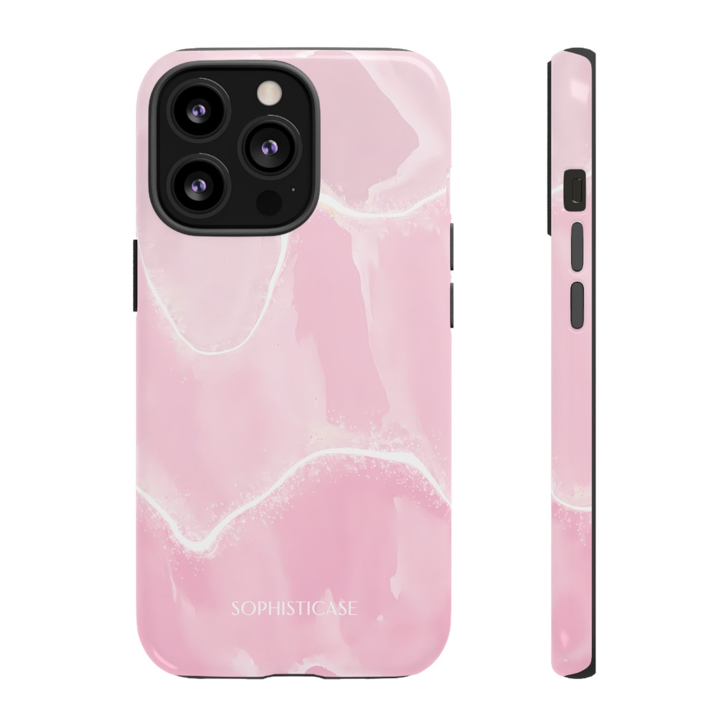 Serenity in Light Pink - iPhone Case
