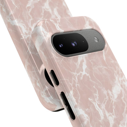Marble Crush in Neutral Beige - Tough Phone Case