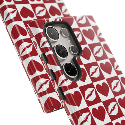 Belle Amie in Red - Tough Phone Case