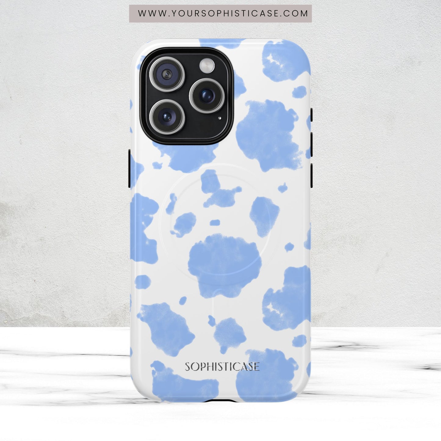 Holy Cow in Blue - Magsafe Case