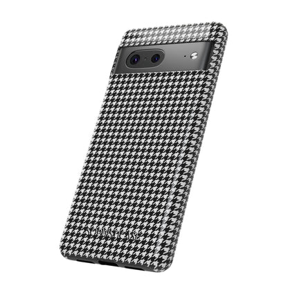 Tough Case - Houndstooth in Black