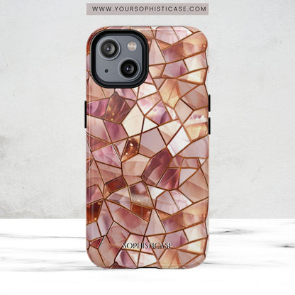 Rose' Runway in Champagne Mosaic - Magsafe Case