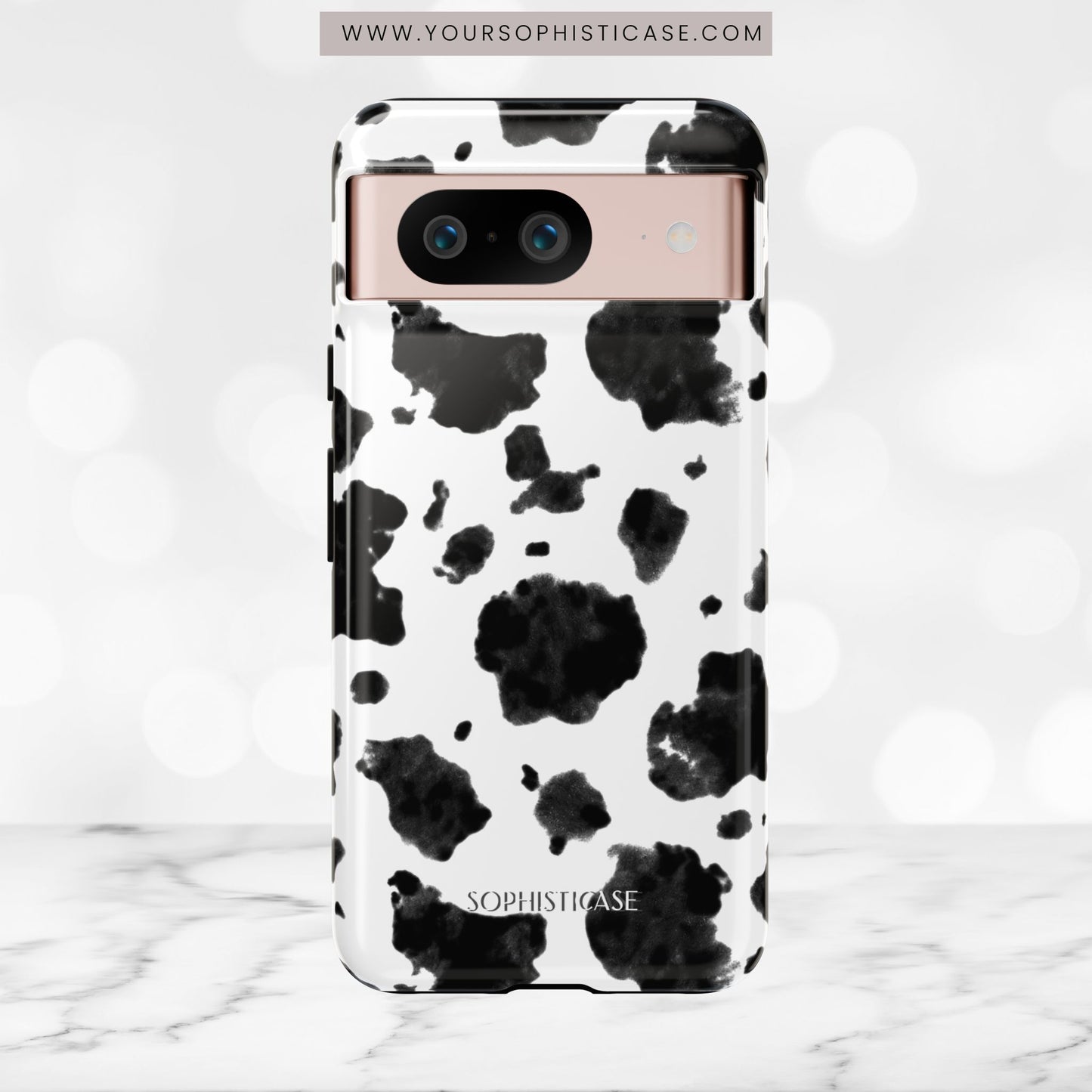 Holy Cow in Black - Tough Phone Case