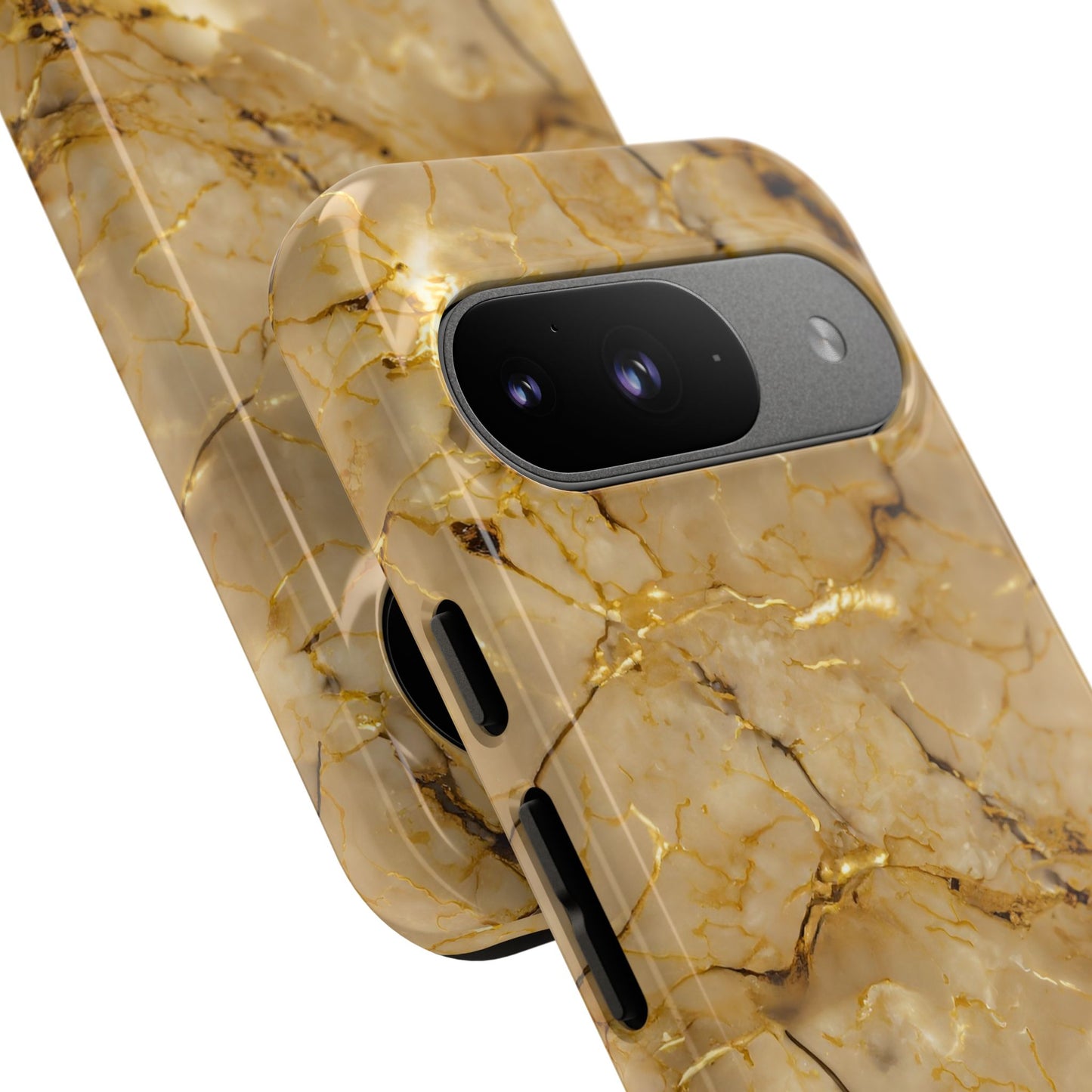 Marble Opulence in Gold - iPhone Case, Samsung Galaxy Case, Google Pixel Case