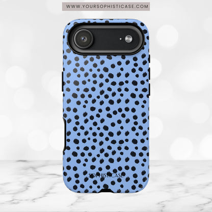 Cheetahs and Liars in Blue - iPhone Case