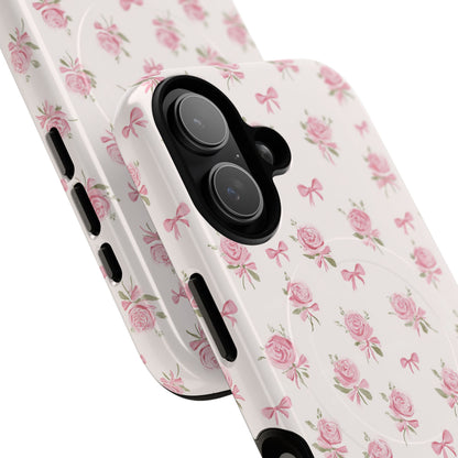 The Sweetest Thing in Coquette Roses and Bows - iPhone Magsafe Case