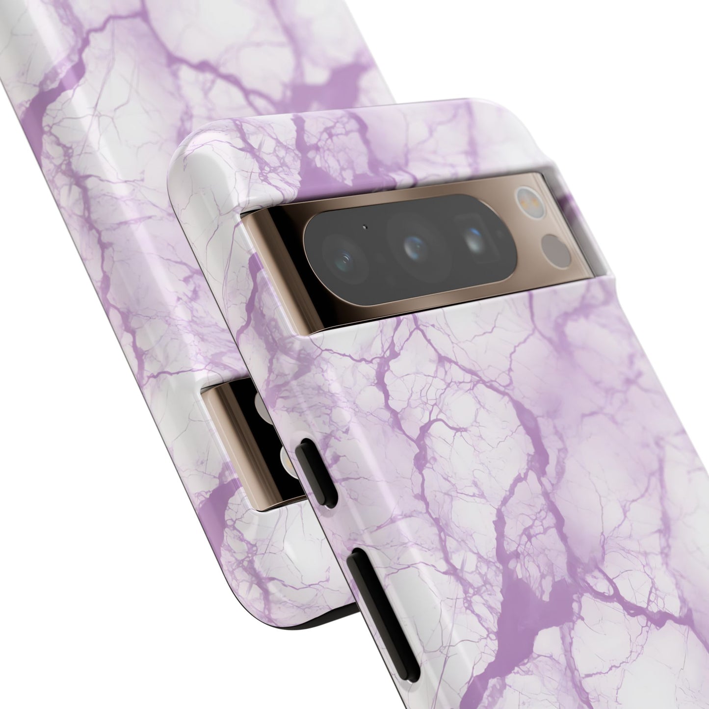 Marble Opulence in Purple - Tough Phone Case