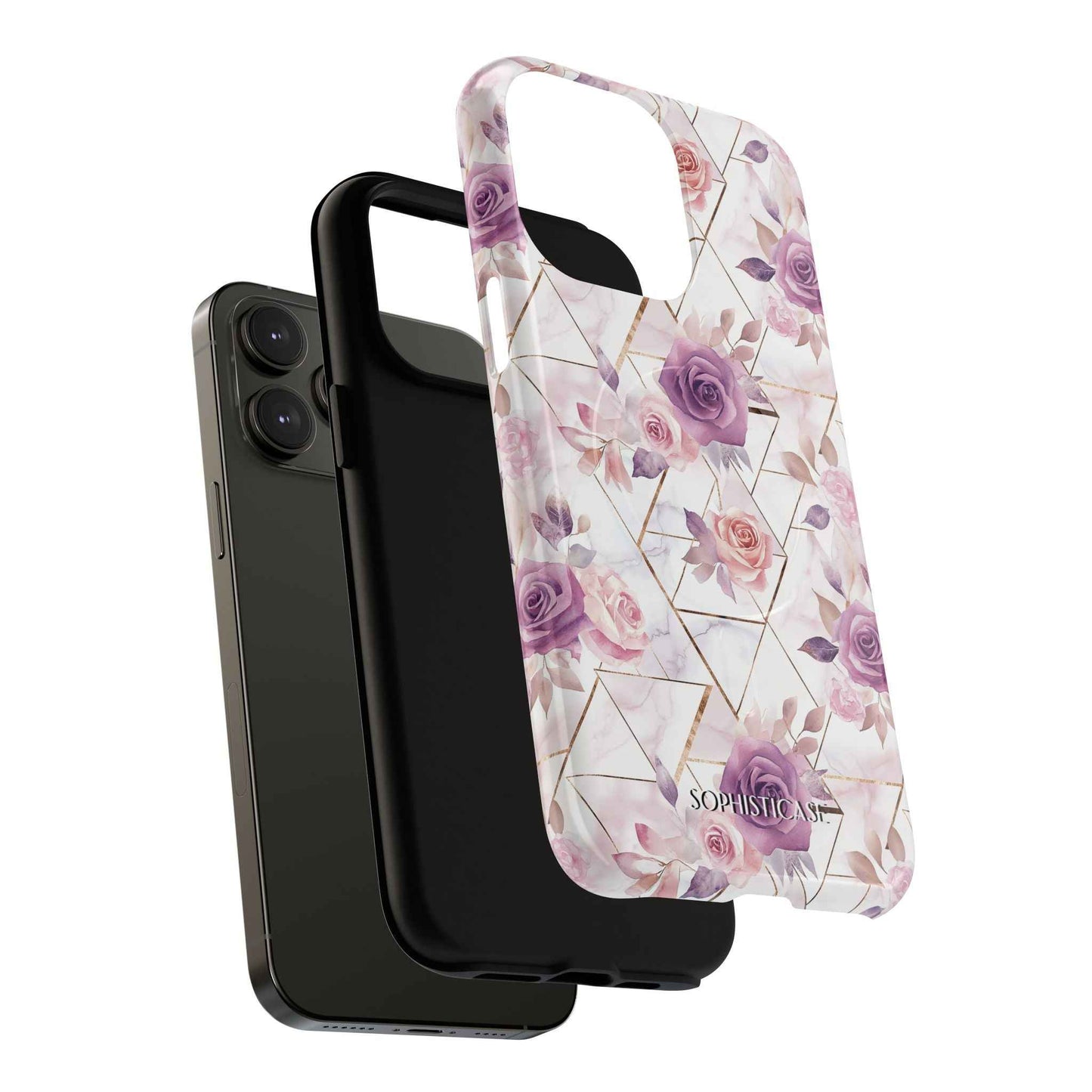 Royal Floral in Rose Royale - iPhone Magsafe Case