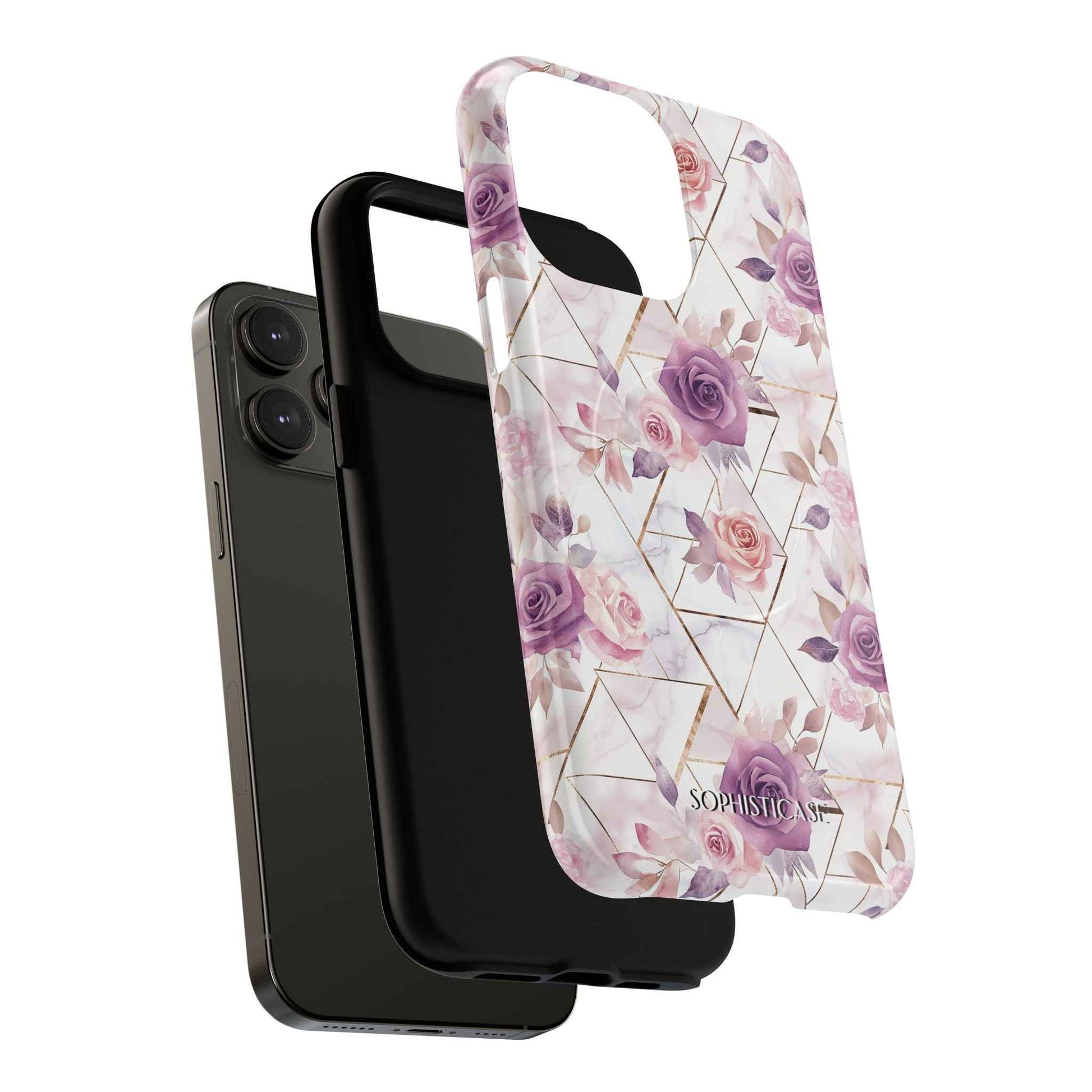 Royal Floral in Rose Royale - iPhone Magsafe Case