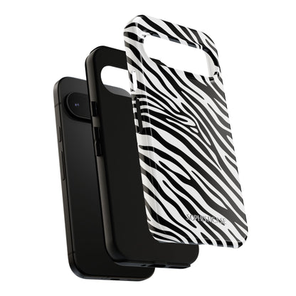 Dark Thoughts in Urban Zebra - Tough Phone Case
