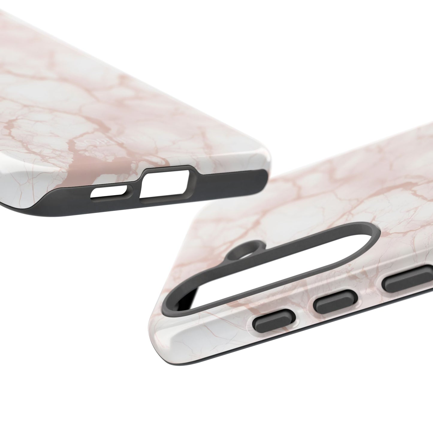 Marble Opulence in Neutral Beige - Tough Phone Case