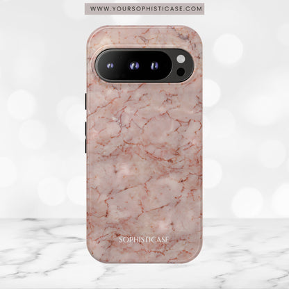 Marble Opulence in Pink - iPhone Case, Samsung Galaxy Case, Google Pixel Case