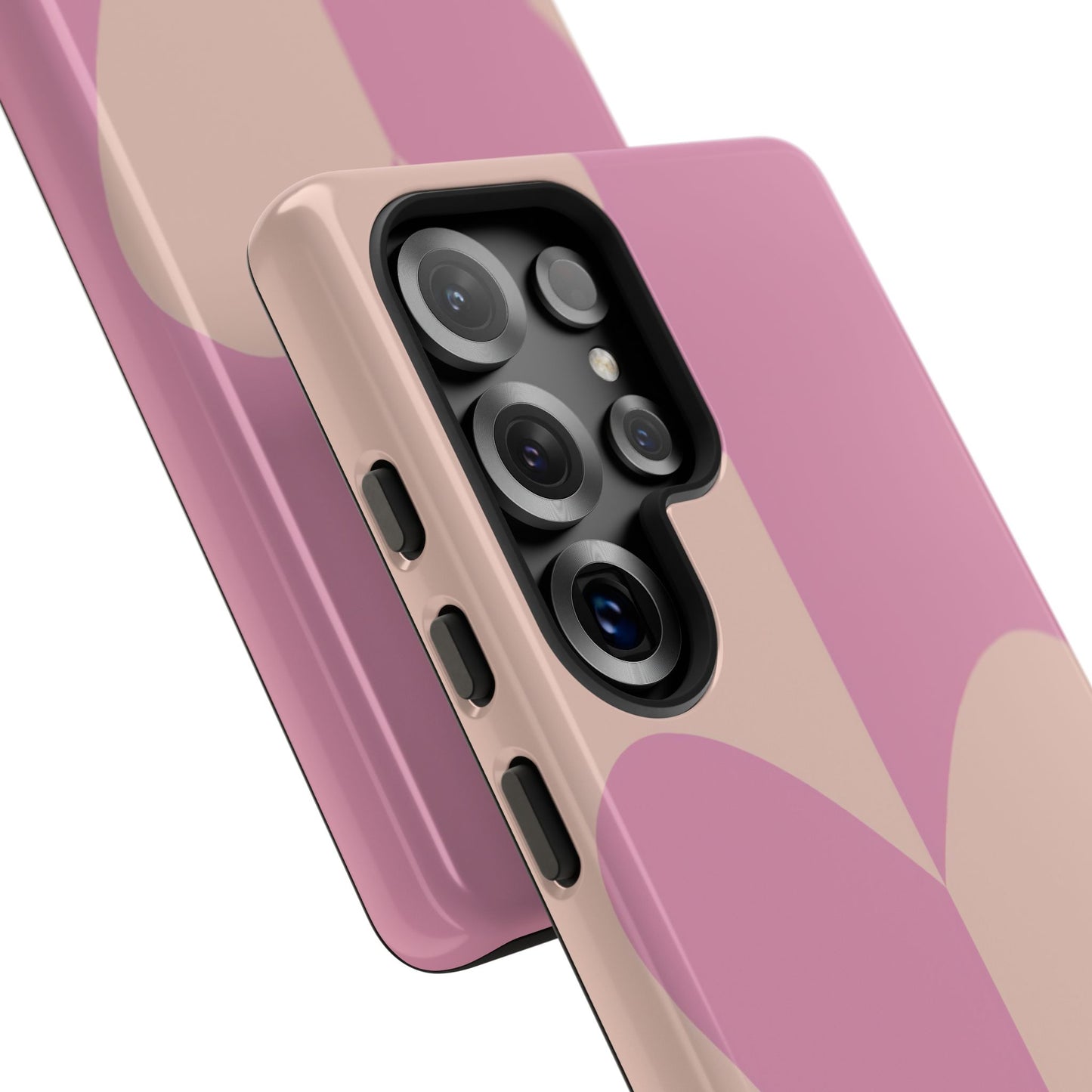 Be Mine in Pink and Brown - iPhone Case, Samsung Galaxy Case, Google Pixel Case