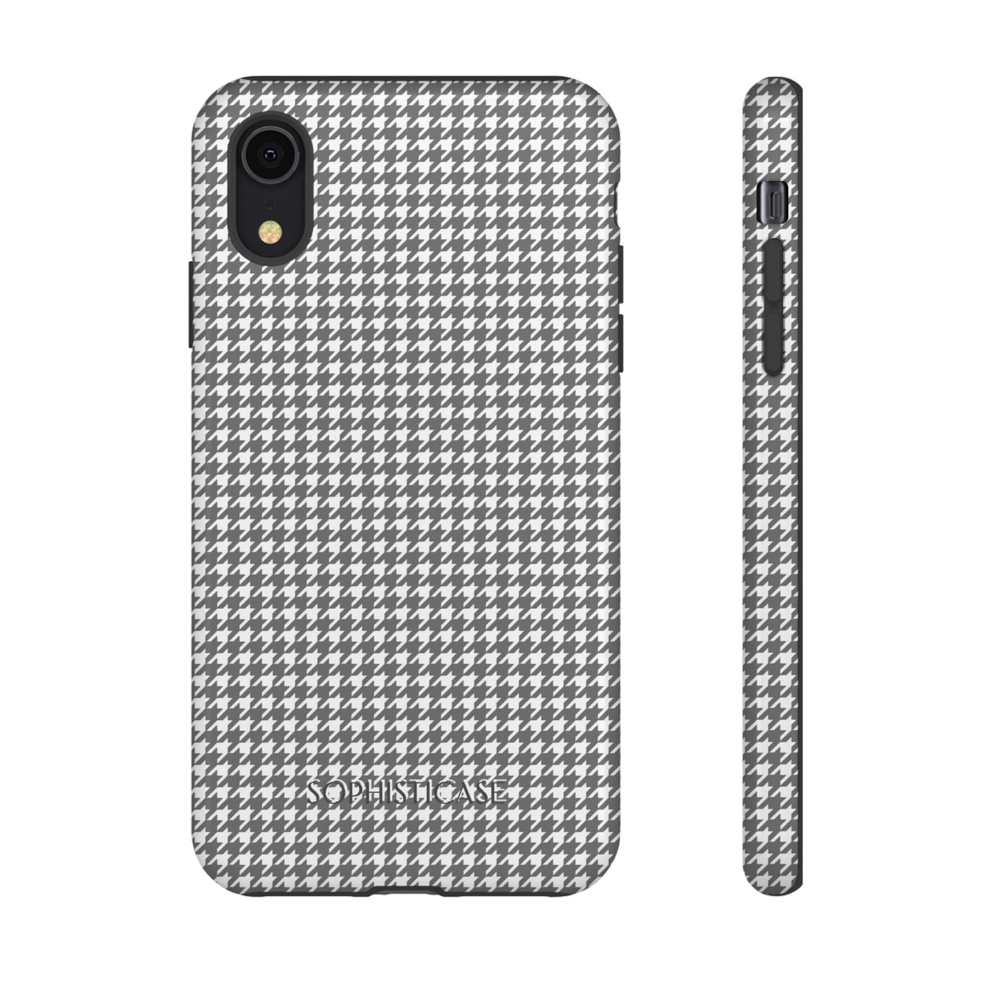 Tough Case - Houndstooth in Grey