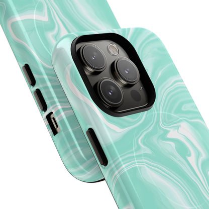 Liquid Dreams in Green - Magsafe Case