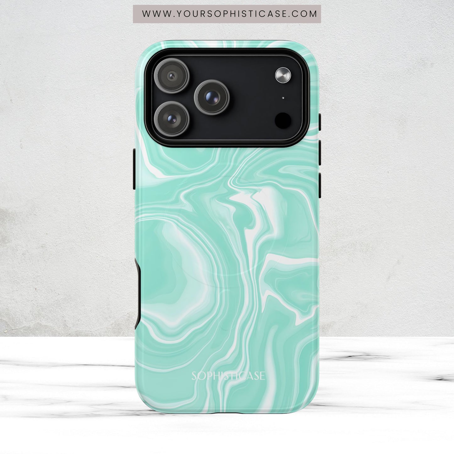 Liquid Dreams in Green - Magsafe Case