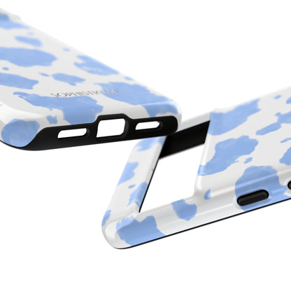 Holy Cow in Blue - Tough Phone Case