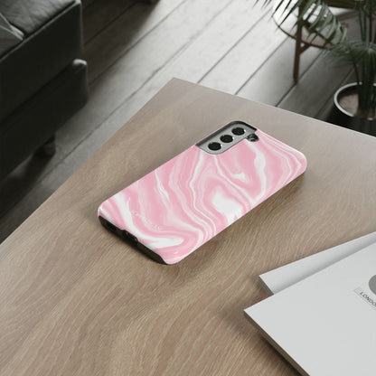 Liquid Dreams in Pink - Tough Phone Case