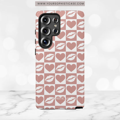 Belle Amie in Neutral Brown - Tough Phone Case