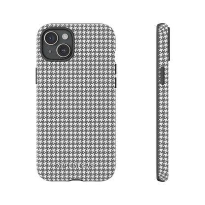 Tough Case - Houndstooth in Grey