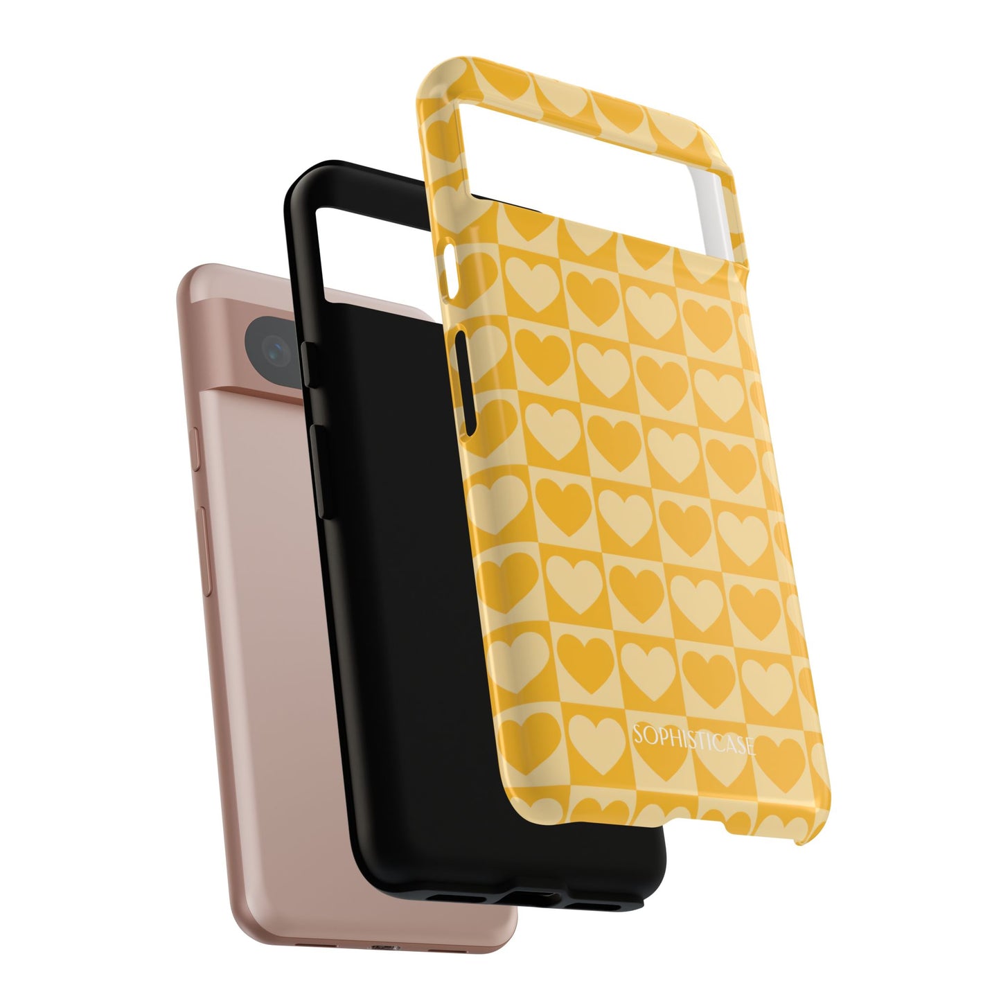 Tough Love in Yellow - Tough Phone Case