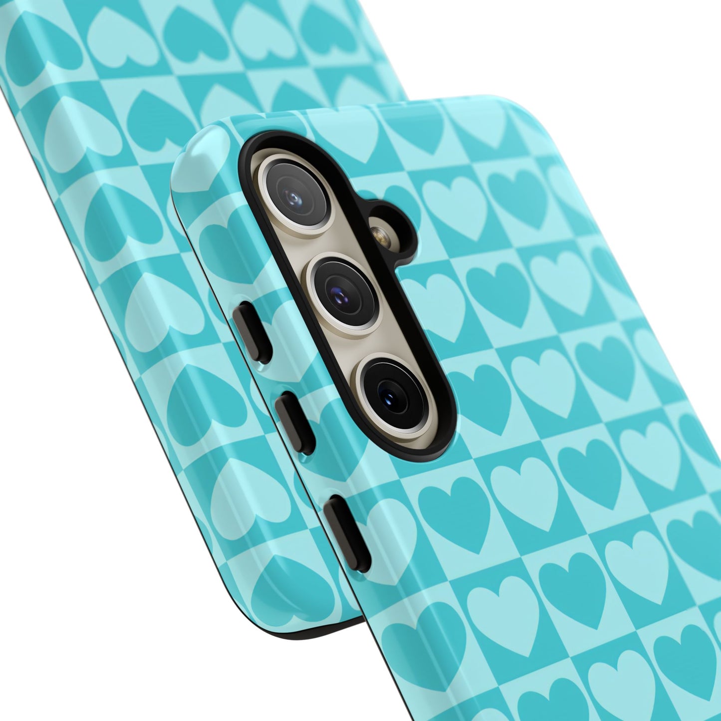 Tough Love in Aqua - Tough Phone Case