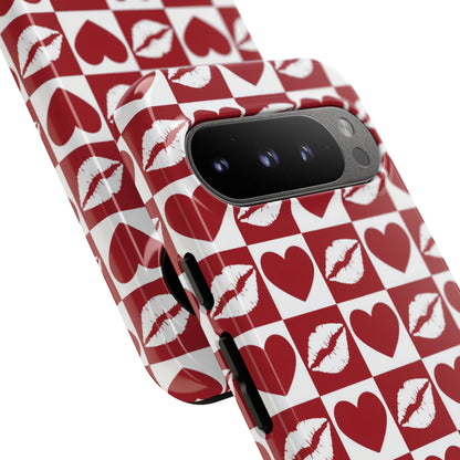 Belle Amie in Red - Tough Phone Case