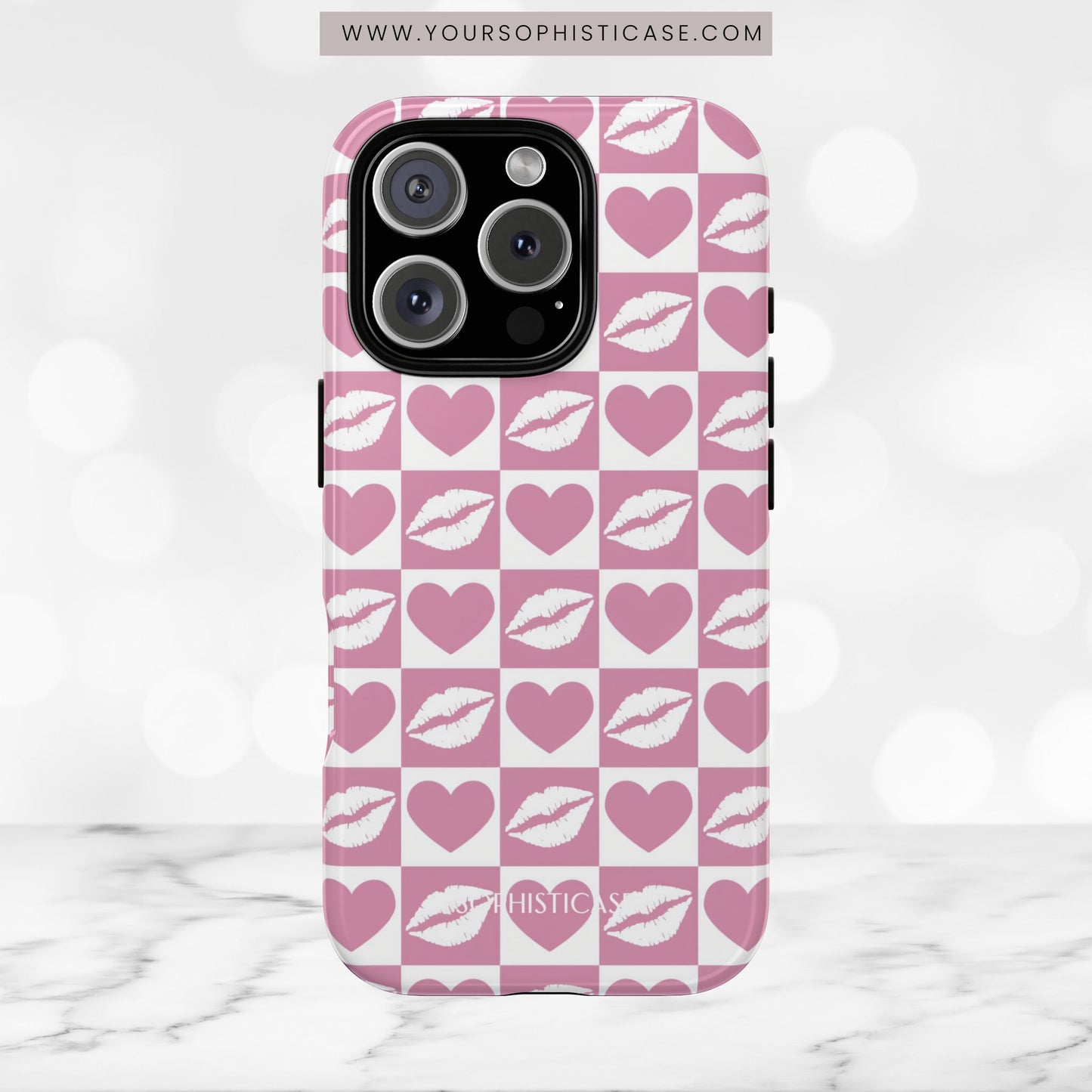 Belle Amie in Pink - Tough Phone Case