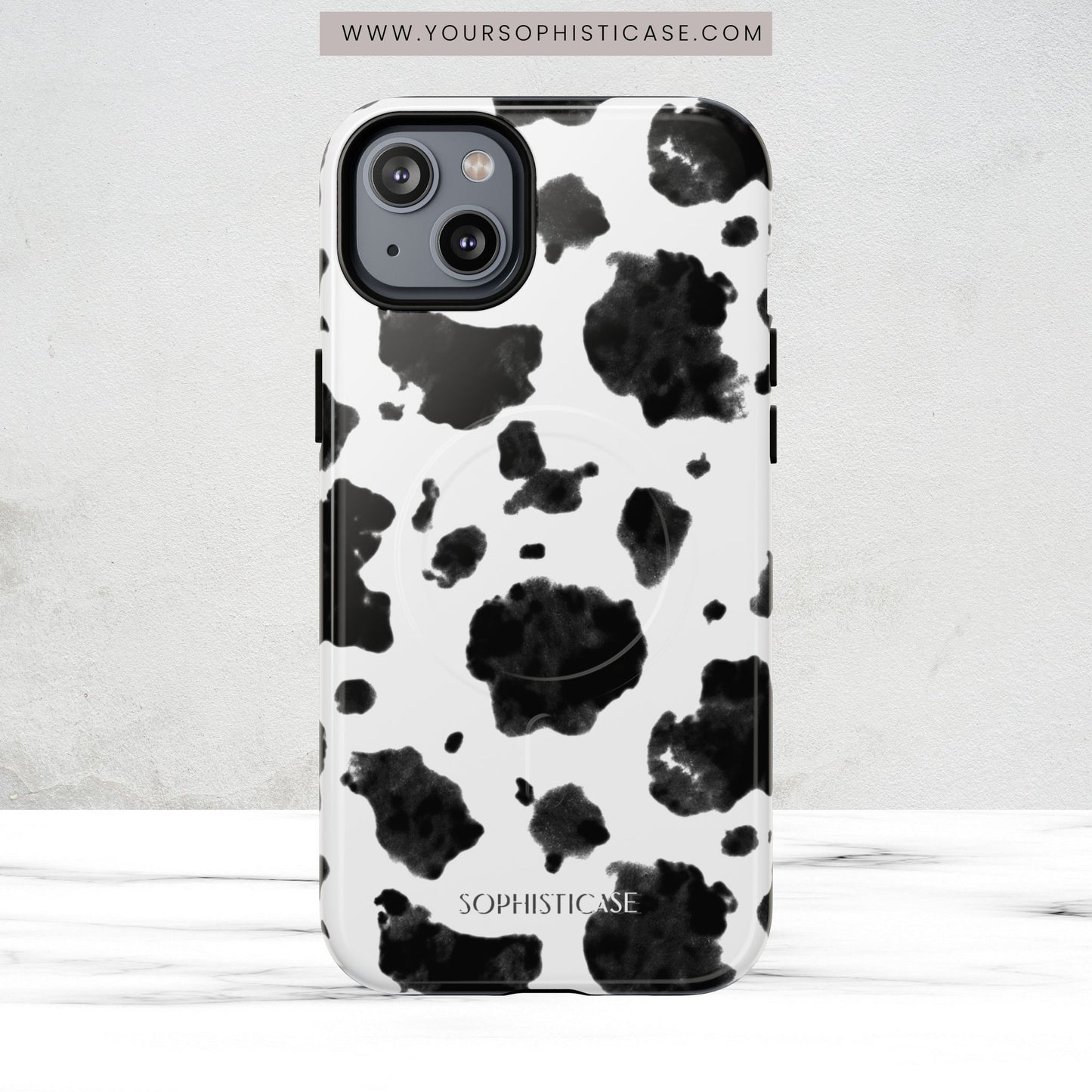 Holy Cow in Black - Magsafe Case