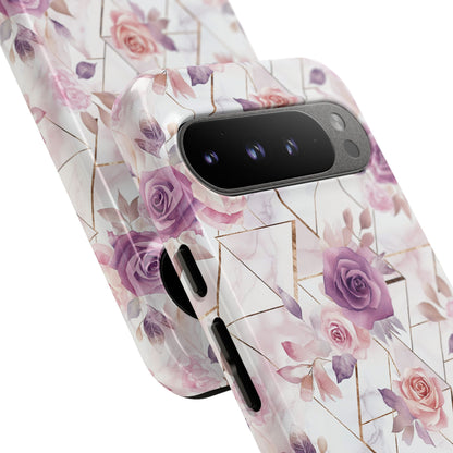 Royal Floral in Rose Royale - Tough Phone Case