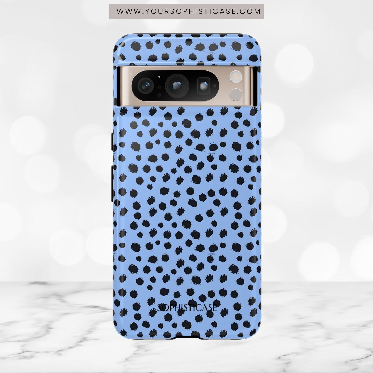 Cheetahs and Liars in Blue - Tough Phone Case