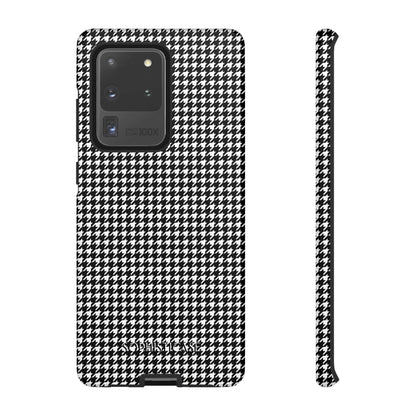 Tough Case - Houndstooth in Black